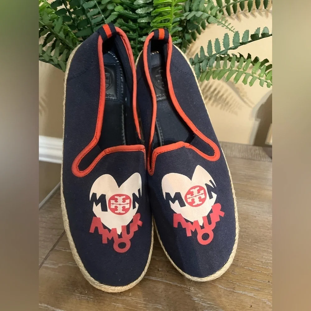 Tory Burch Mon Amour espadrilles Size 8.5